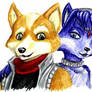 Star Fox - Fox and Krystal