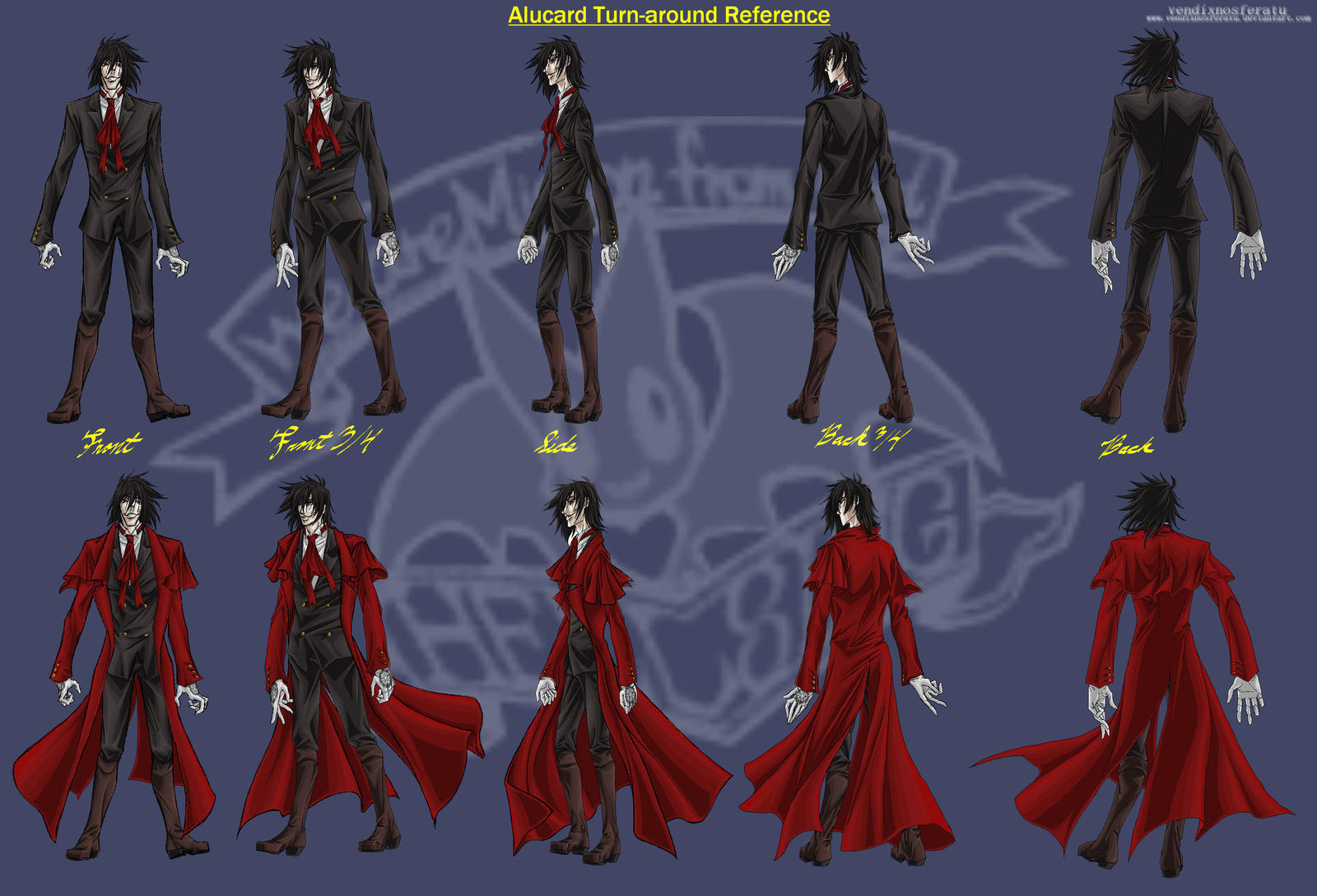 Alucard Profile Turn-Around