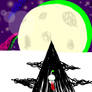 The moon