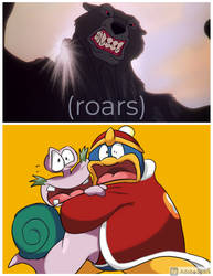 The Bear Attacks Dedede and Escargoon