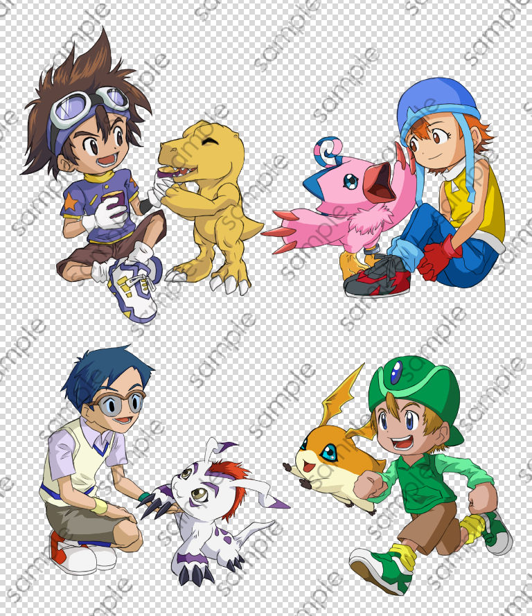 Digimon Adventure 01 by Yuko-art-commission on DeviantArt