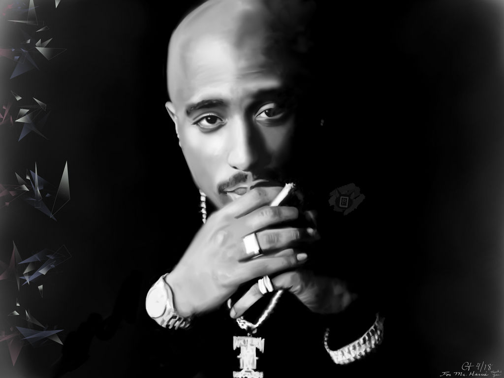 Tupac, King of Rap by helloimchan on DeviantArt
