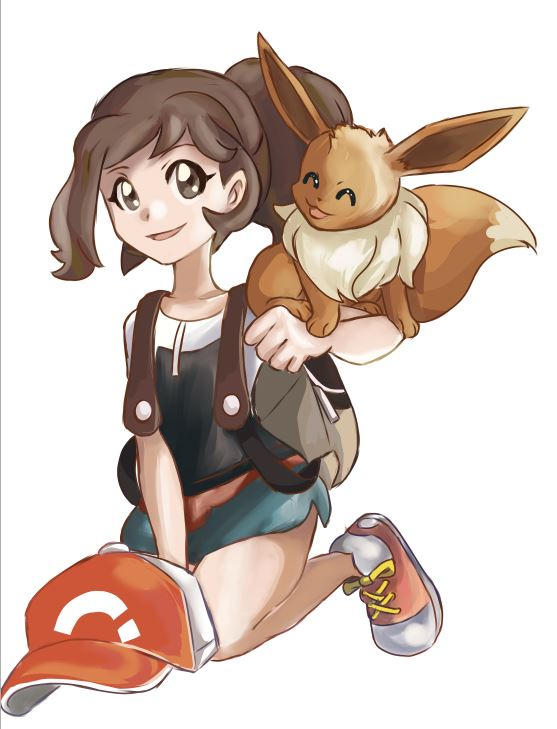 Pokemon Let's Go Eevee - Team Eevee by aethertastic on DeviantArt