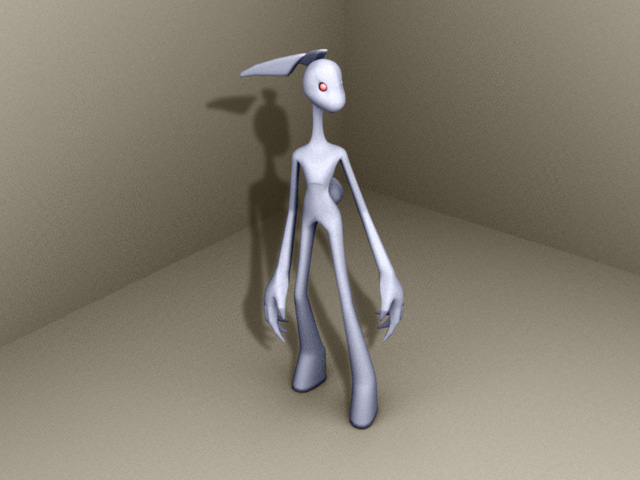 3D alien bunny by Dsurion on DeviantArt