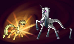 Stream Pic 03 - Applejack VS Super Nova