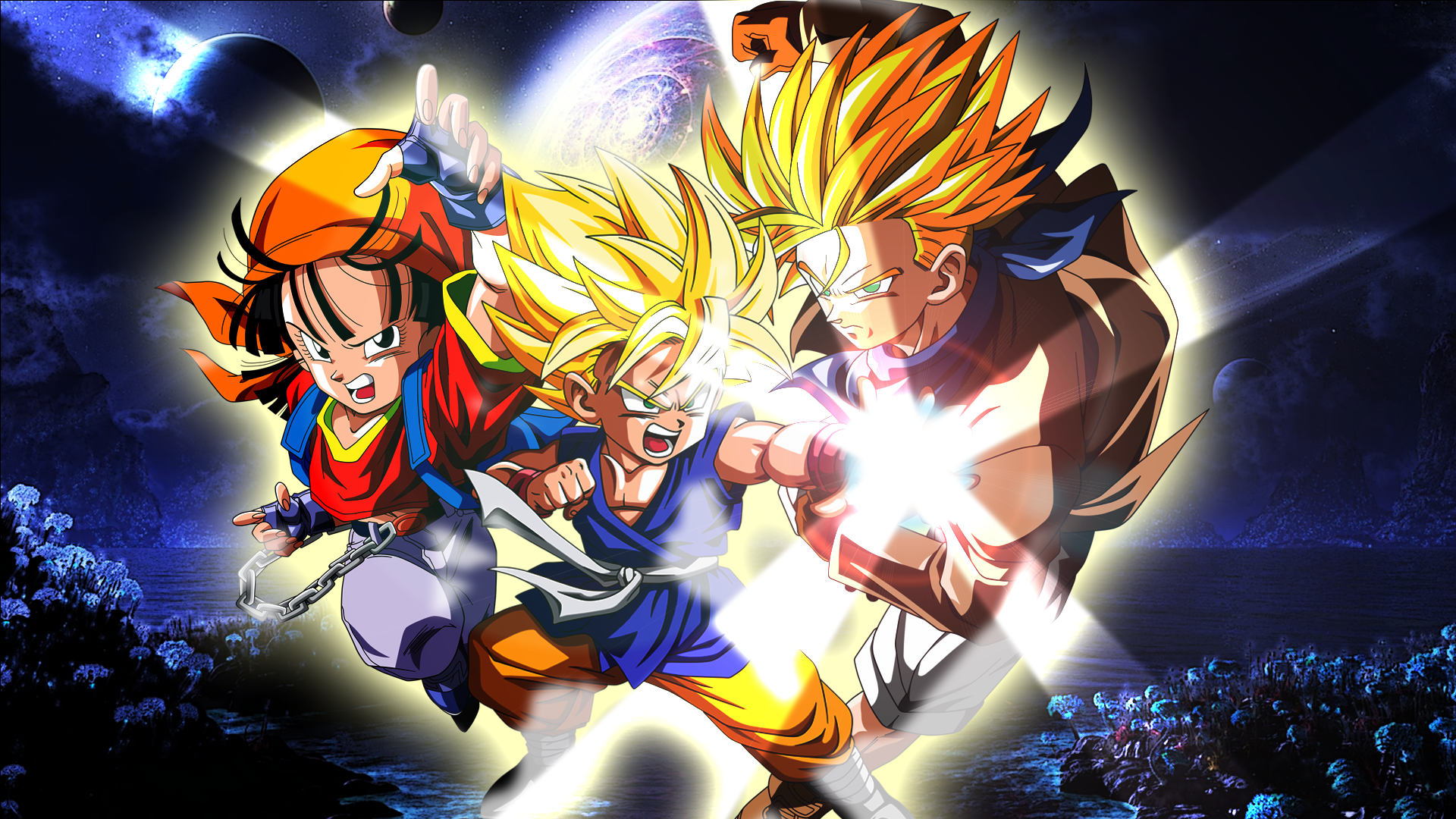 Dragon Ball GT Dragon Ball Z #1080P #wallpaper #hdwallpaper