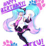 Happy birthday Miku!