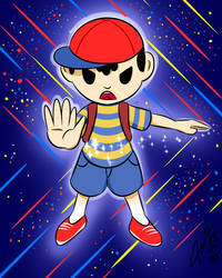 PK ROCKING!!! Ness from Earthbound