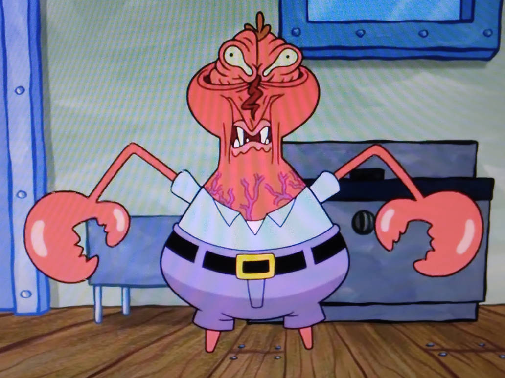 Funny Face Mr. Krabs by Frylock921 on DeviantArt