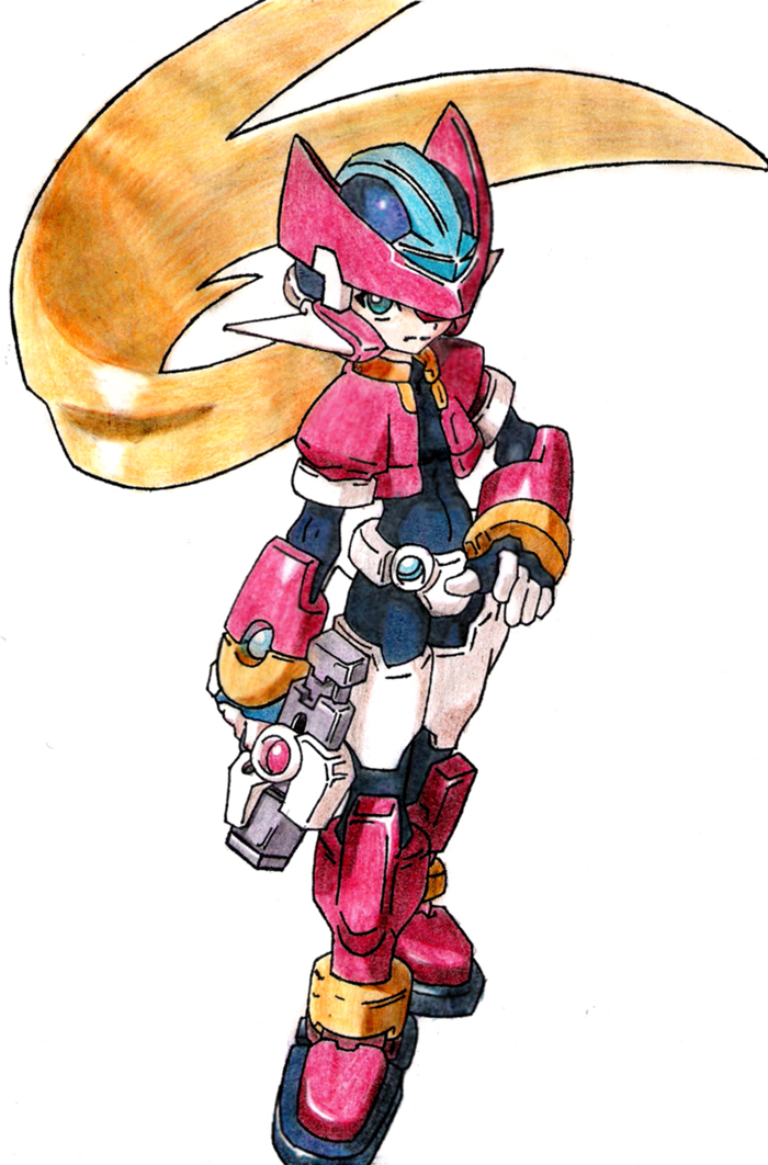 Model Zx megaman zx, model XZ by neot3nshi on DeviantArt