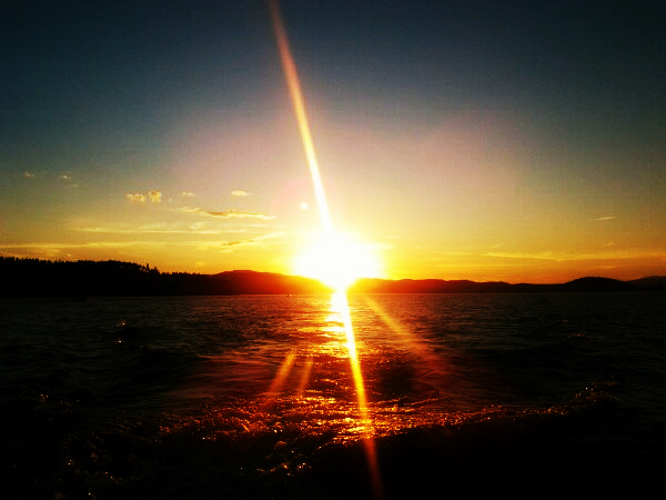 Coeur d alene sunset 3