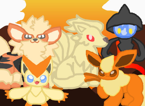 Fire Pokemon by NovaTheSylveon on DeviantArt