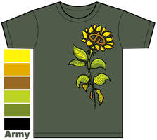 dA Flower Shirt Design