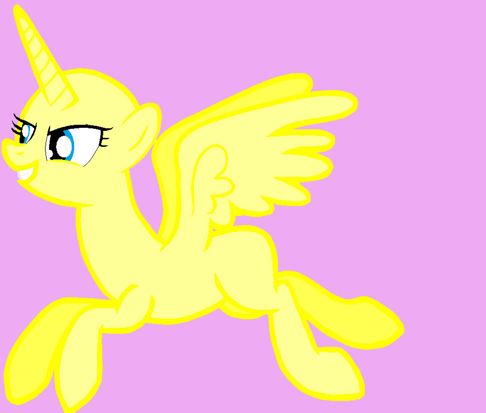 Alicorn Base by Crystal23dragon on DeviantArt