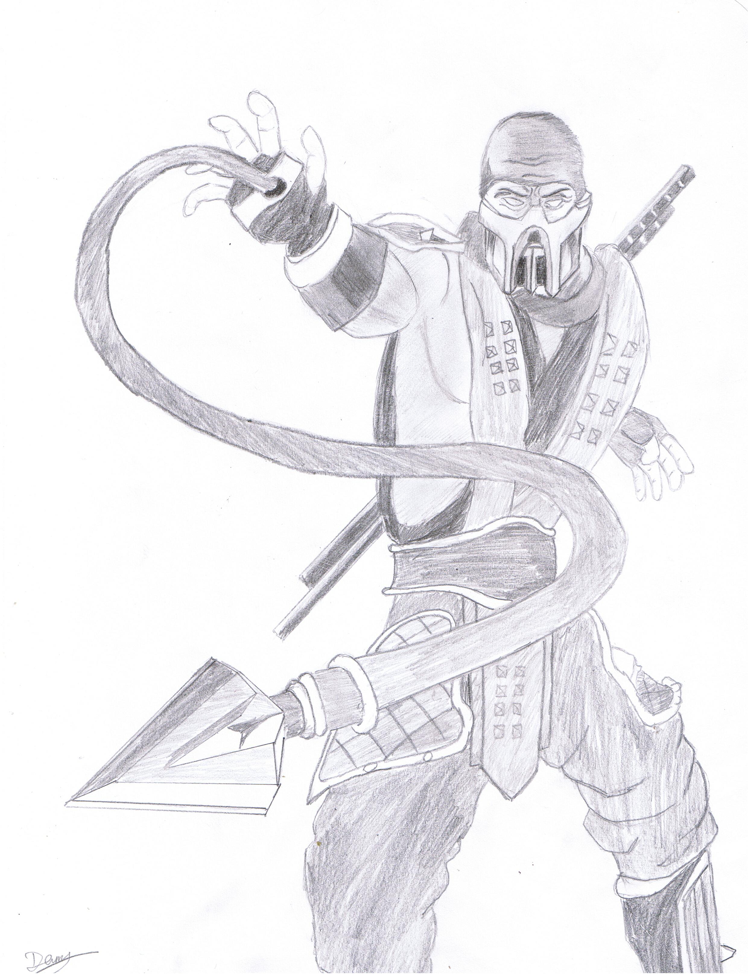 Scorpion Mortal Kombat by bm23 on DeviantArt