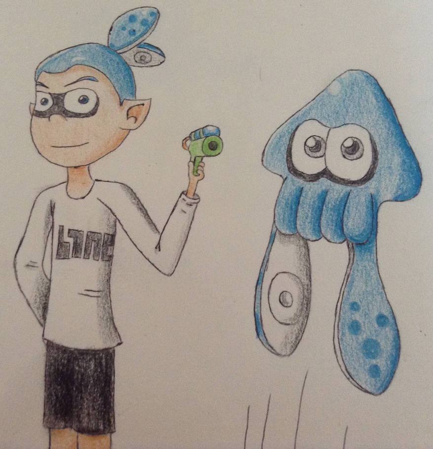 Inkling Squid by SaiCreates on DeviantArt
