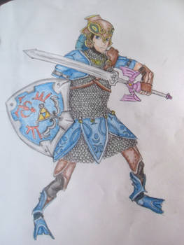 Link - Zora Armor Art Trade