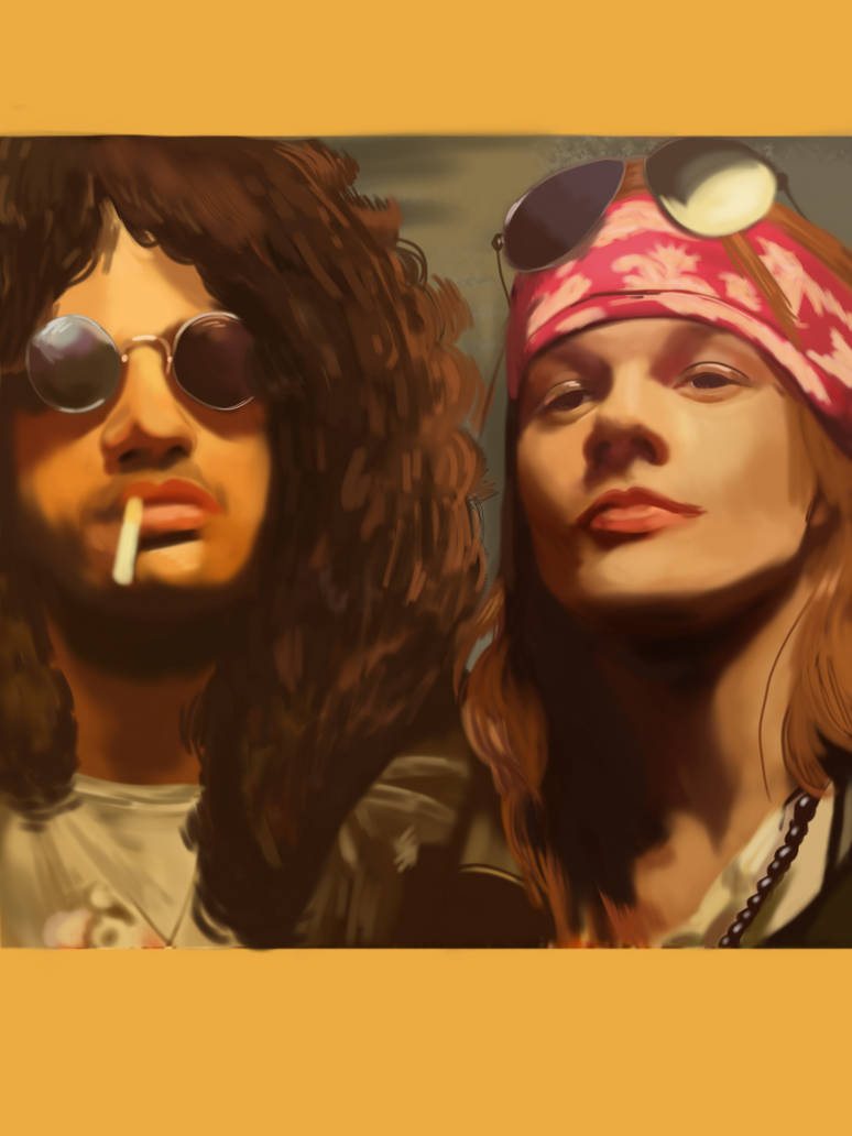 Axlhart Deviantart Slash and Axl (fanart) by nattykazoo on DeviantArt