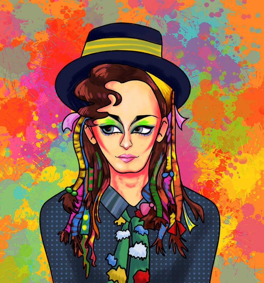 Boy George (fanart) by nattykazoo on DeviantArt