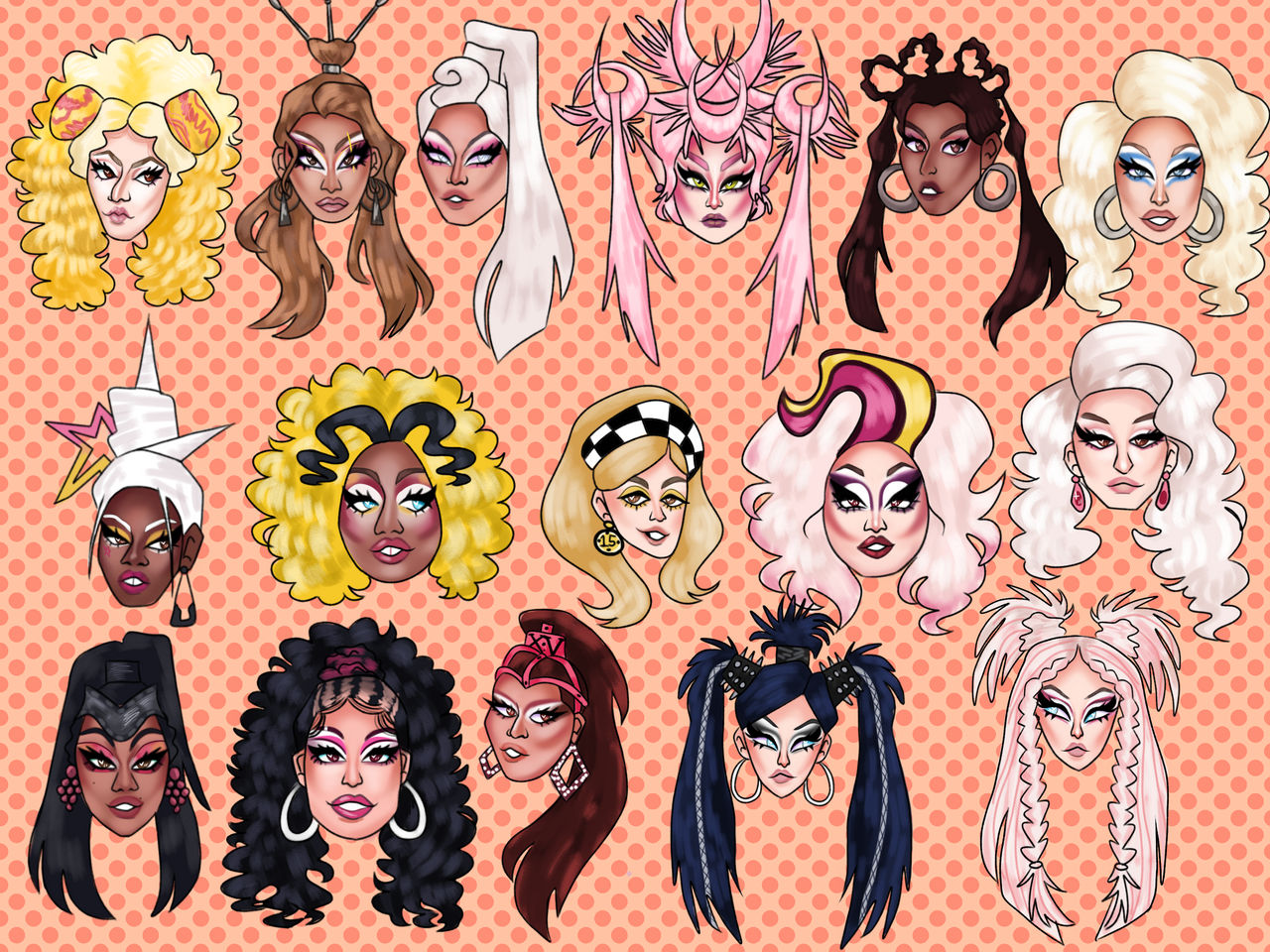 Rpdr Season 15 (fanart) by nattykazoo on DeviantArt