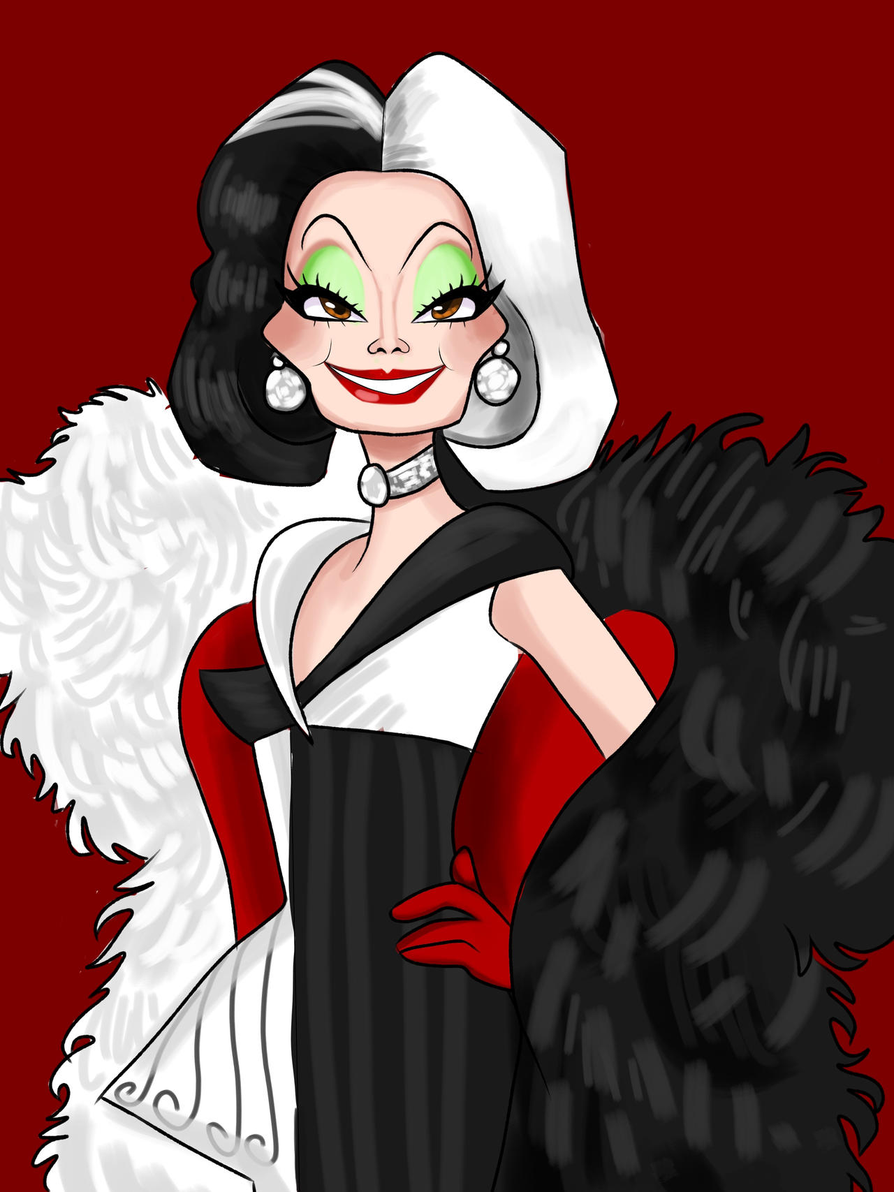 Cruella De Vil (fanart) by nattykazoo on DeviantArt