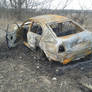 (Stock) Burnt out car 2