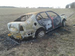 (Stock) Burnt out car 3