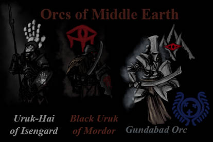 Orcs of Middle Earth