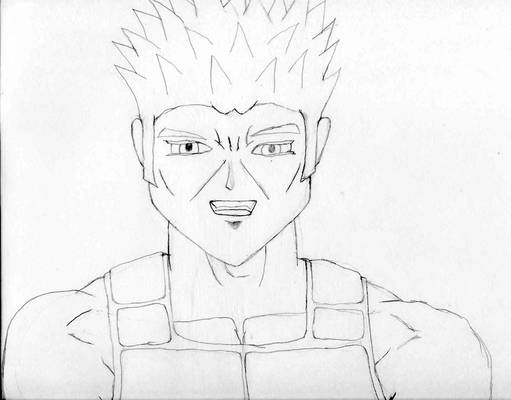 Gorai a made up Saiyan portrai