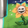 Flowey's Confrontation (Painting Study)