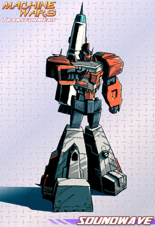 MW Soundwave Character Art by MACHINE-WARS on DeviantArt