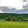 quiet village in Poland