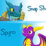 Skylanders Reptile Mascots