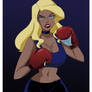 Boxing Black Canary