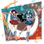 C: Sailor Pallas And Okeanos