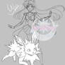 Sailor Venus and Jolteon