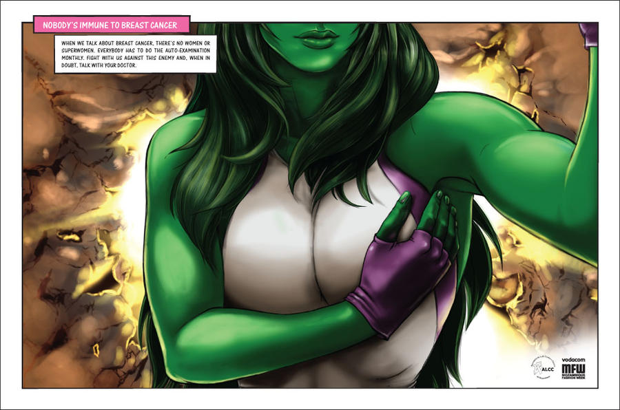 Breast Cancer Campaign SheHulk