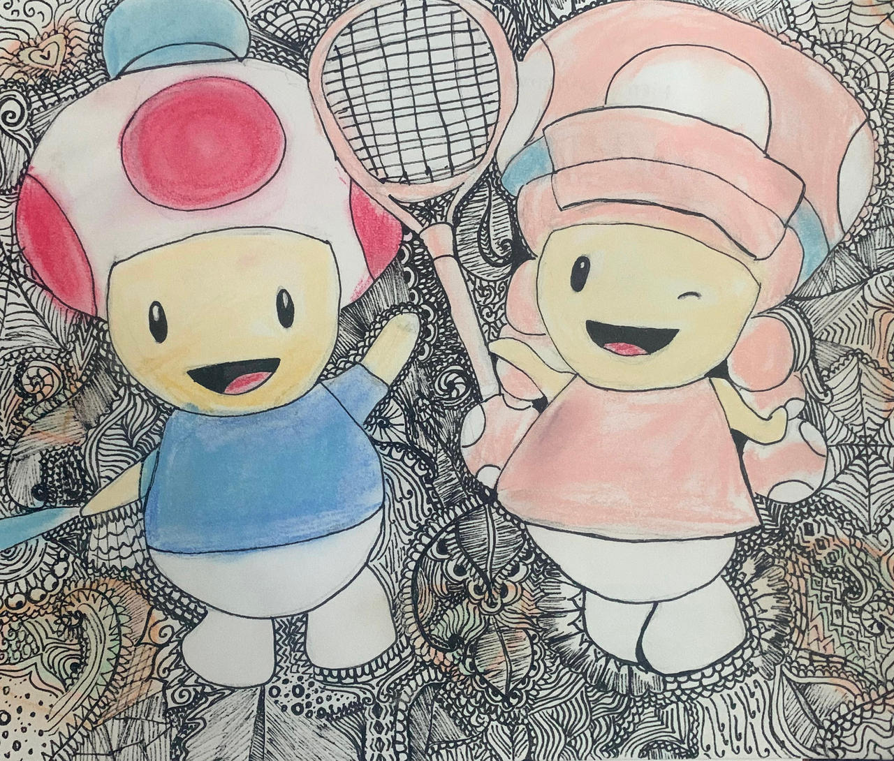 Toad And Toadette By Softestcharm On DeviantArt toad-and-toadette-by-softestcharm-on-deviantart