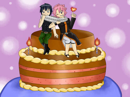 :B-day gift for GRAYLU232: :Gratsu: :Fairy Tail: