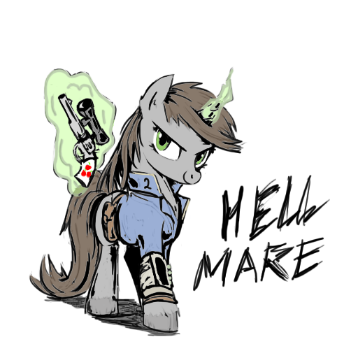 Hell Mare by Zoarvek [COLORED]