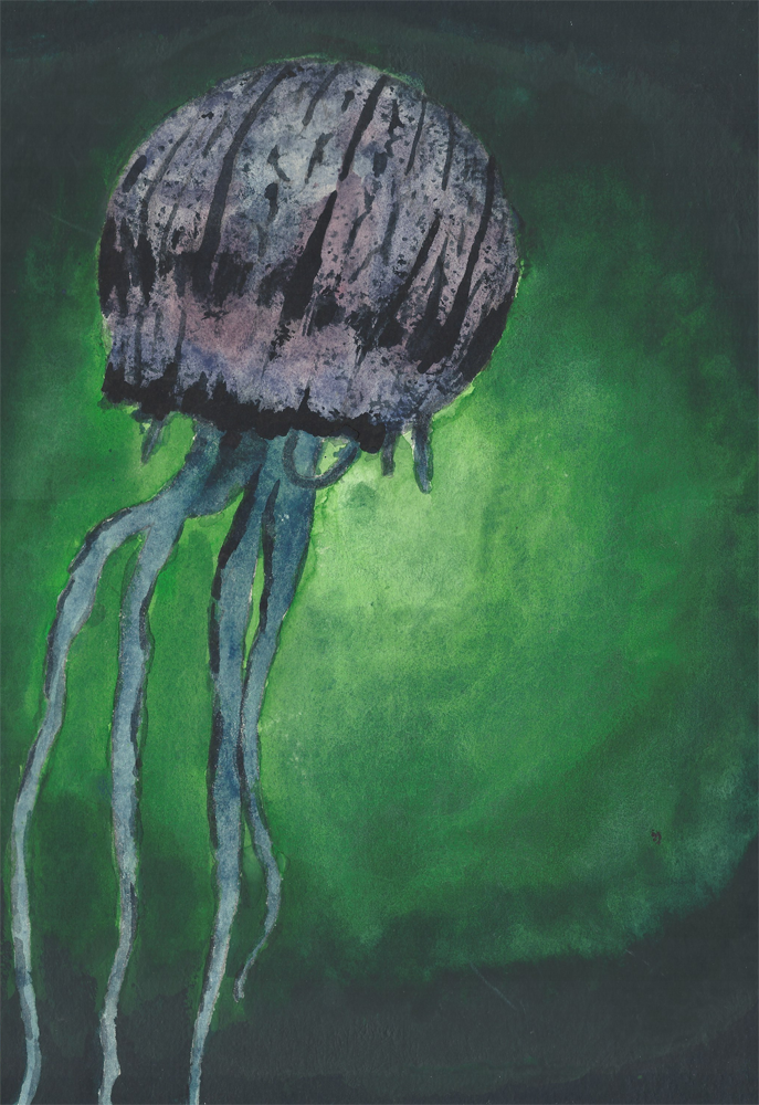 Jellyfish Watercolor