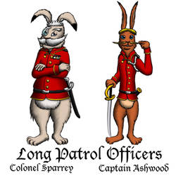 Orlando's Long Patrol - the Officers by DCLeadboot