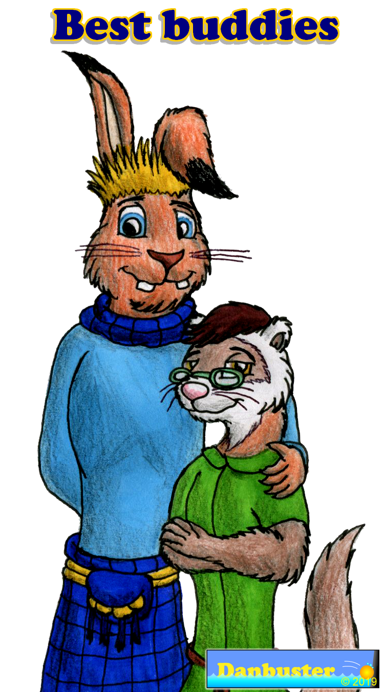 Klosfriends Bad Rabbit Best Buddies by DCLeadboot on DeviantArt