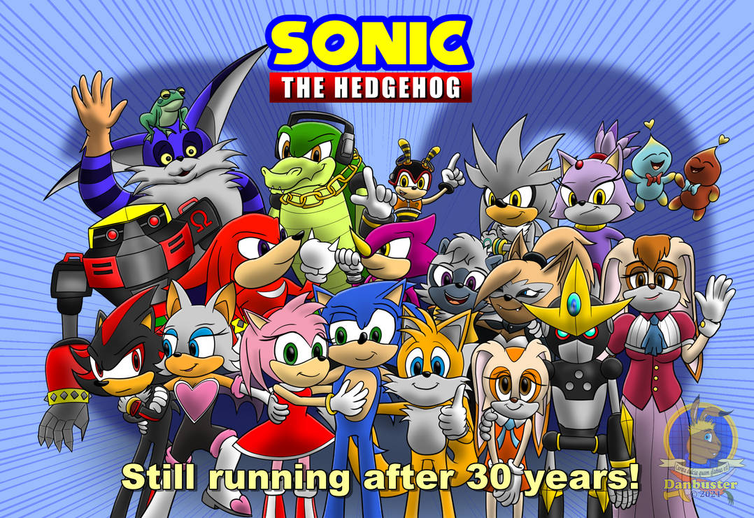 Sonic the Hedgehog 30th Anniversary by DCLeadboot on DeviantArt