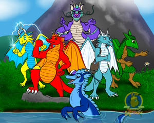 Elemental Dragon Guardians 2024