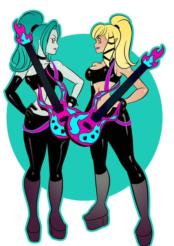 Zelda X Rocker Zelda Rocking Lullaby by Pronon1990 on DeviantArt