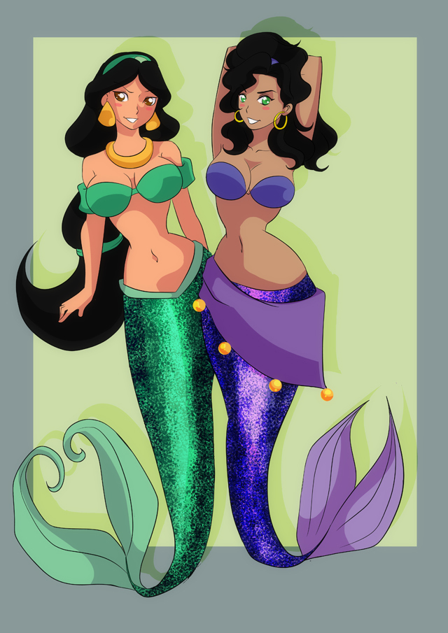 Превратиться в принцессу. Алладин TG. Jasmine Transformation в русалку. Jasmine Mermaid Transformation.