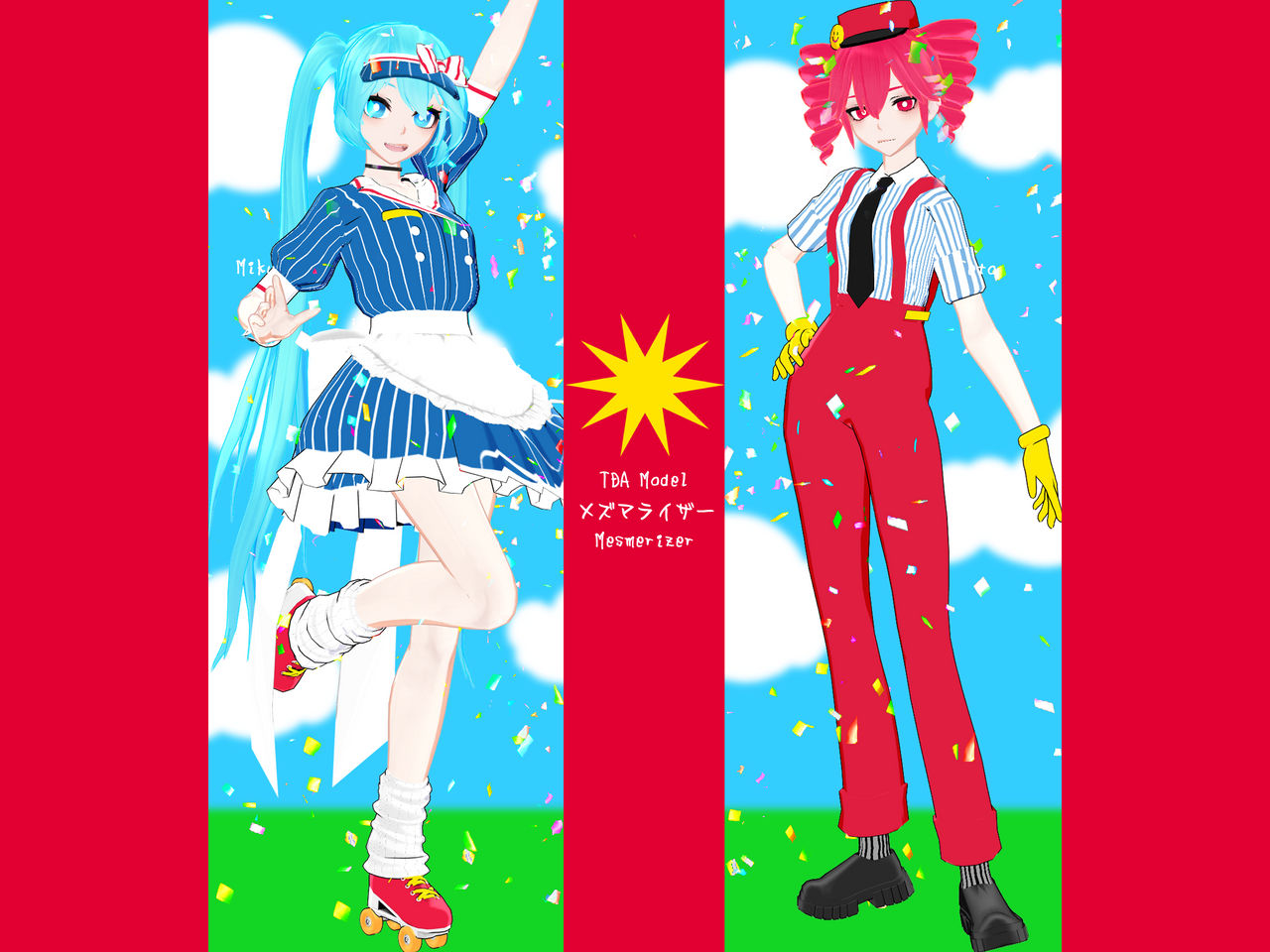 MMD TDA Mesmerizer Miku Teto by TenmaTH on DeviantArt