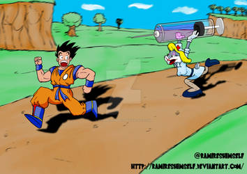 Goku VS Pernalonga