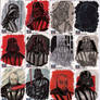 STAR WARS Sketchcards - Darth Vader